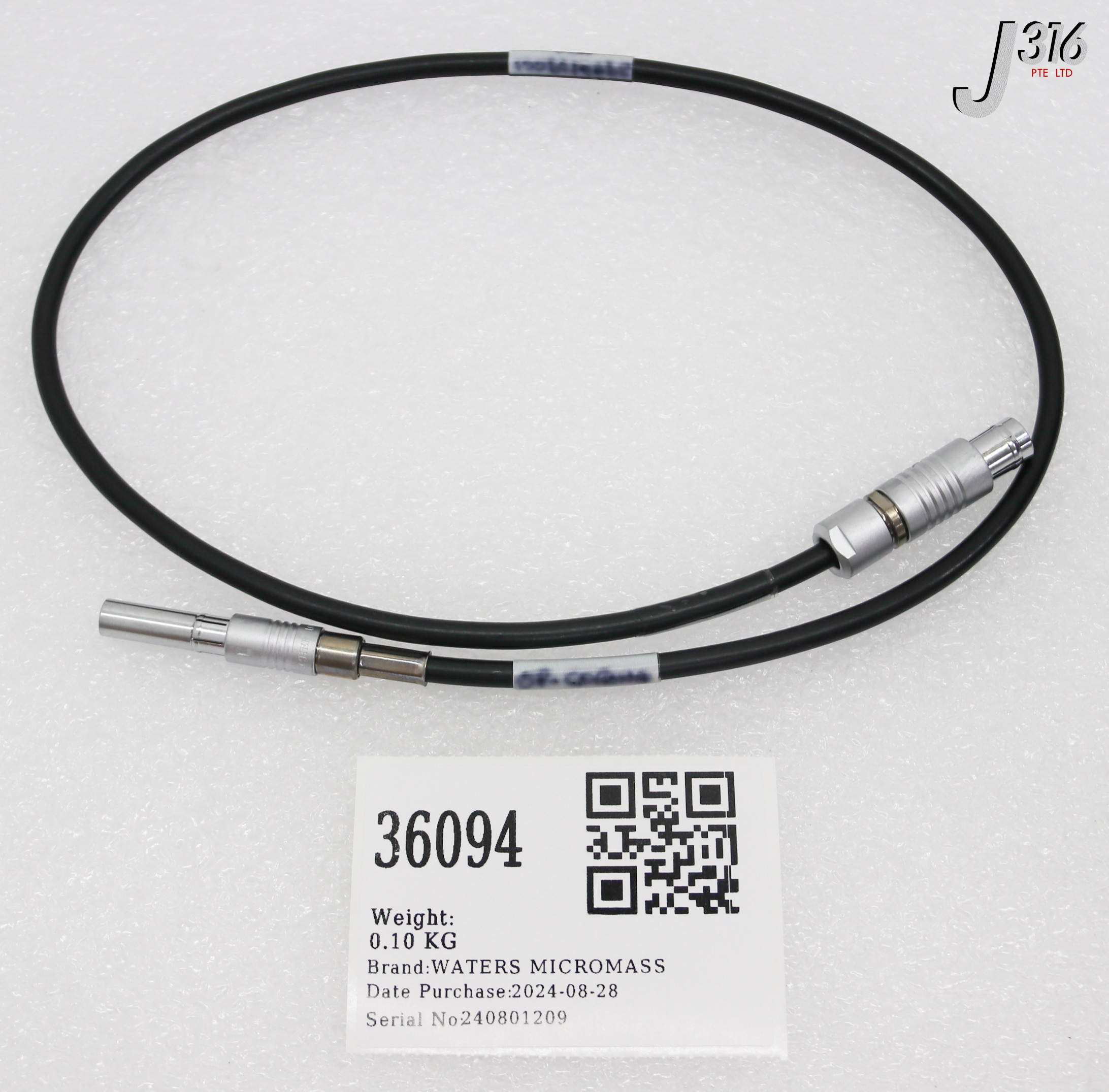ホワイト 36094 WATERS MICROMASS CABLE, SPLITTER TO CORONA PIN (NEW
